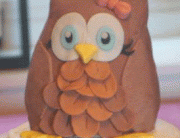 Handcrafted Edible Owl Topper