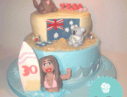 Australian Themed Specialty Cake